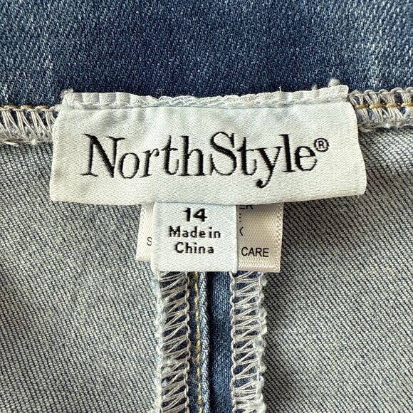 NorthStyle Denim‎ Wide Leg Jean Crops Womens Size 14 - Picture 5 of 8